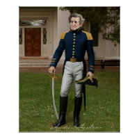 General Andrew Jackson in uniform at the Hermitage