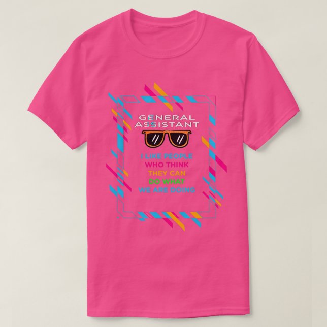 GENERAL ASSISTANT Classic TShirt (Design Front)