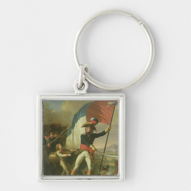 General Augereau  on the Bridge Key Ring (Front)