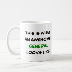 general, awesome coffee mug
