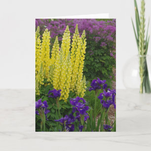 General Birthday Flower Card