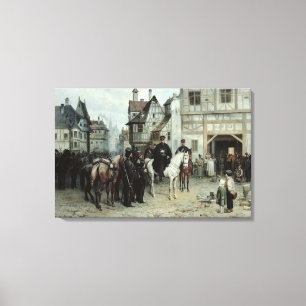 General Blucher Canvas Print