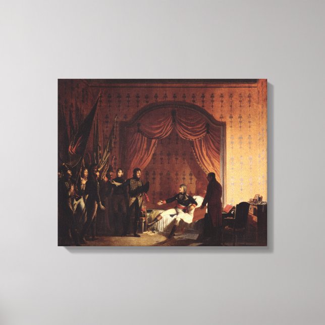 General Bonaparte  Captured Austro-Sardinian Canvas Print (Front)