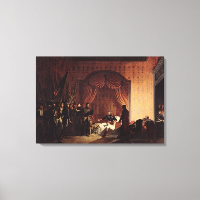 General Bonaparte  Captured Austro-Sardinian Canvas Print (Front)