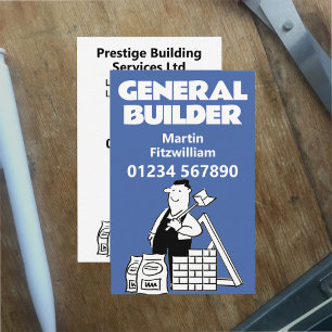 General Builder, Home Repairs and House Extensions Business Card