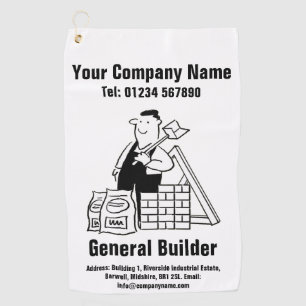 General Builder Promotion Golf Towel