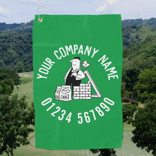 General Builder Promotional Golf Towel