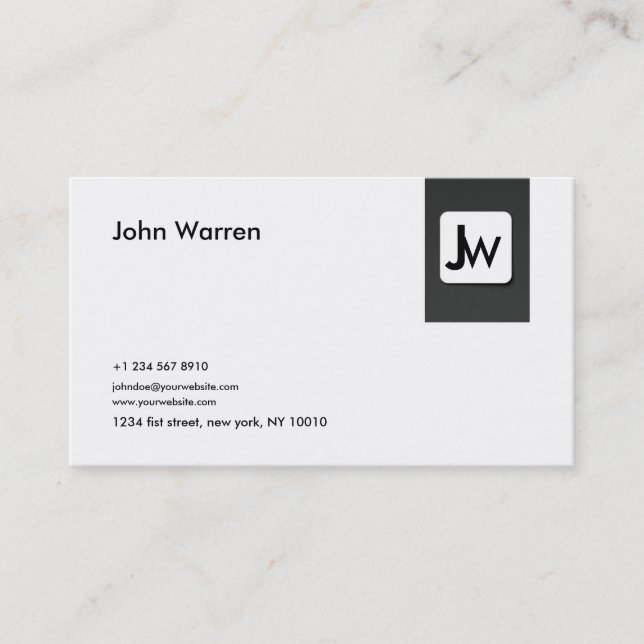 General Business Card (Front)