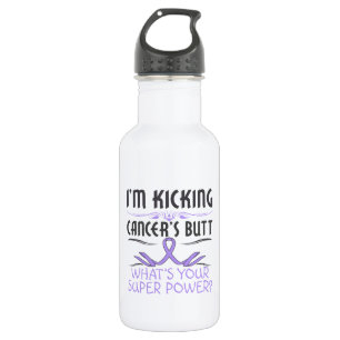 General Cancer Kicking Cancer Butt Super Power 532 Ml Water Bottle