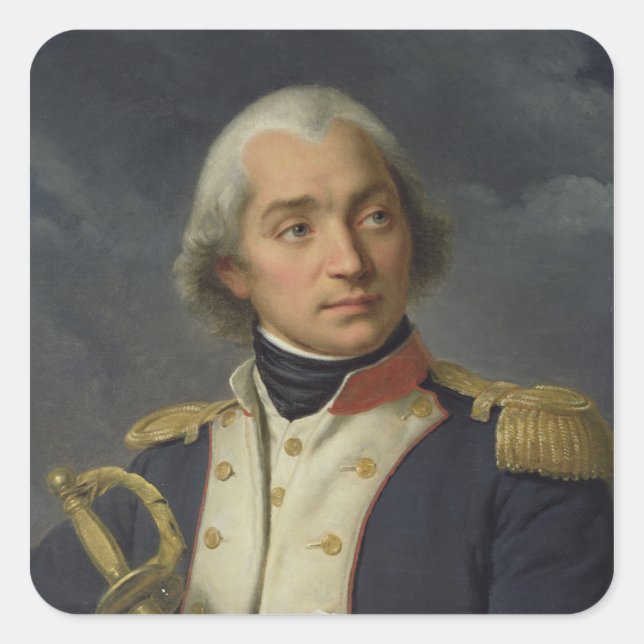 General Charles Pichegru Square Sticker (Front)