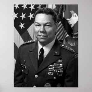 General Colin Powell Poster