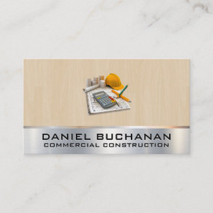 General Contractor Builder Construction Business Card