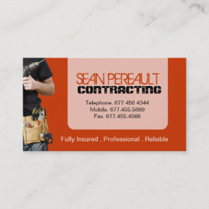GENERAL CONTRACTOR BUSINESS CARD