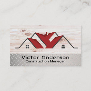 General Contractor   Home Renovation Business Card