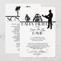 General Contractor Son-In-Law Birthday Card