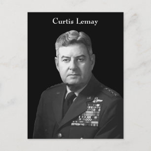 General Curtis Lemay Postcard