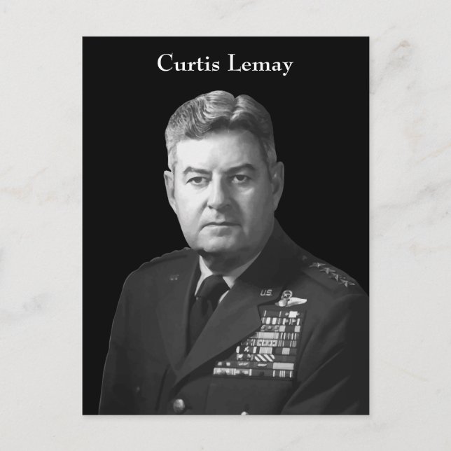 General Curtis Lemay Postcard (Front)