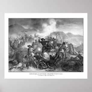 General Custer's Death Struggle Poster