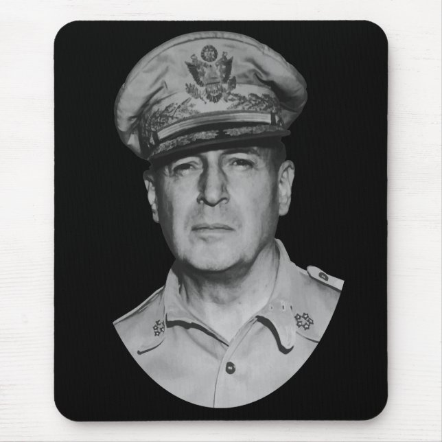 General Douglas MacArthur Mouse Mat (Front)