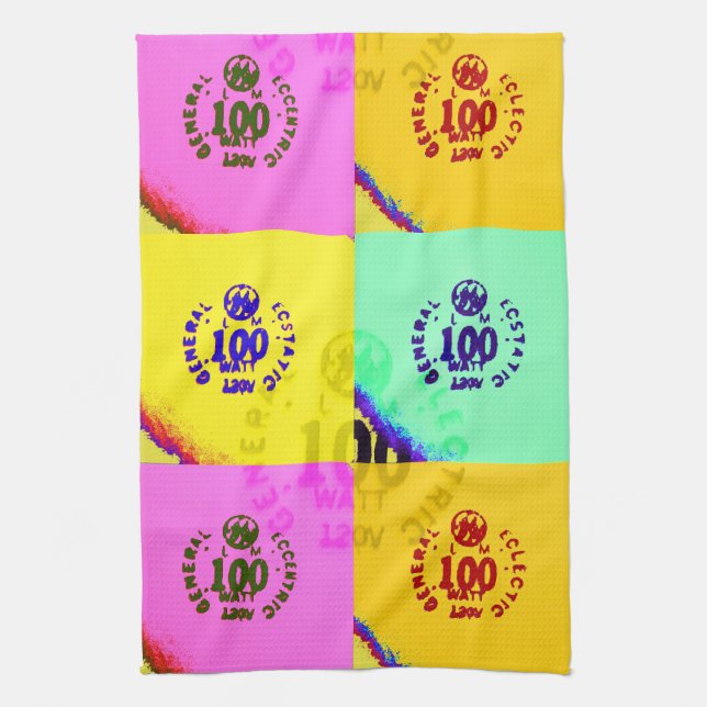 General Ecstatic Tea Towel (Vertical)