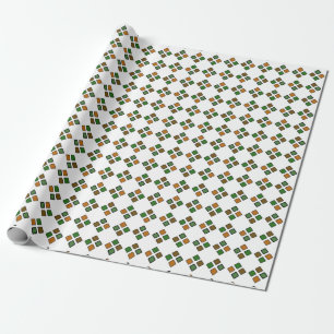 General Geometric Gem Pattern on any Colour Wrapping Paper
