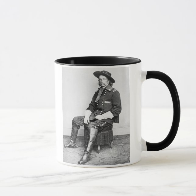 General George A. Custer (b/w photo) Mug (Right)