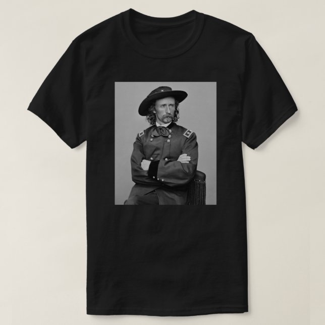 General George Armstrong Custer T-Shirt (Design Front)