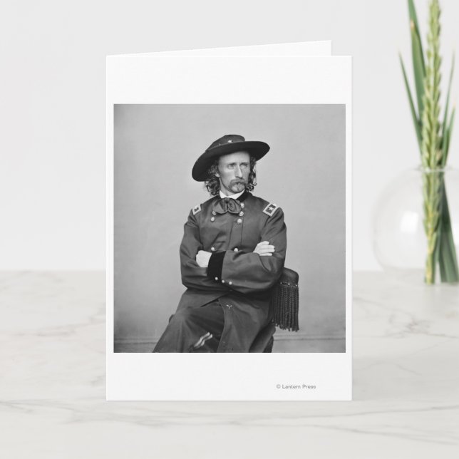 General George Custer 1 Card (Front)