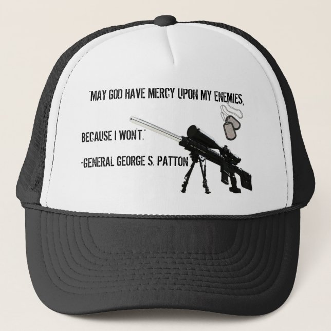 General George S. Patton; AR-15 Trucker Hat (Front)