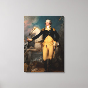 General George Washington at Trenton Canvas Print