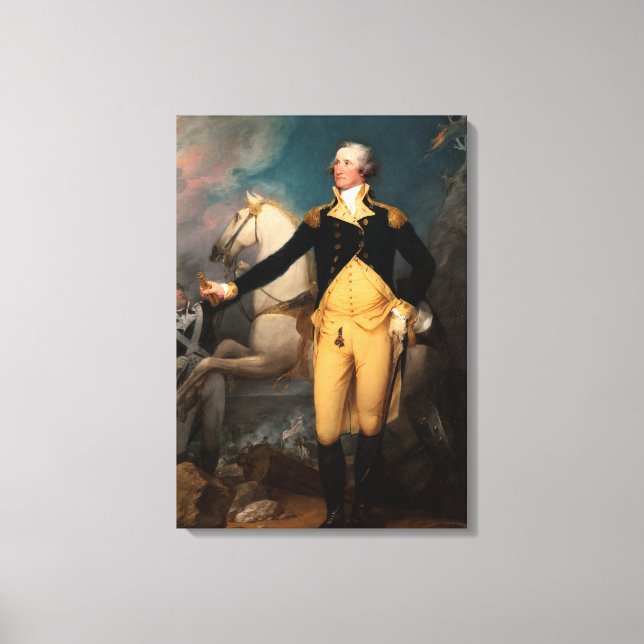 General George Washington at Trenton Canvas Print (Front)