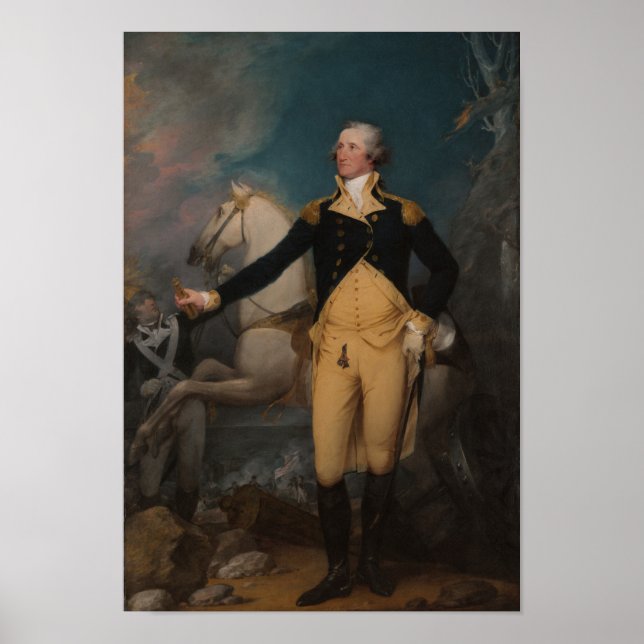 General George Washington at Trenton Poster (Front)