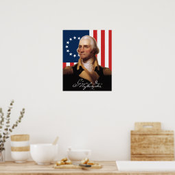 General George Washington Poster | Zazzle
