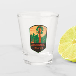 General Grant Tree King Canyon National Park Shot Glass