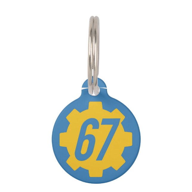 General Issue Vault 67  Pet Tag (Front)