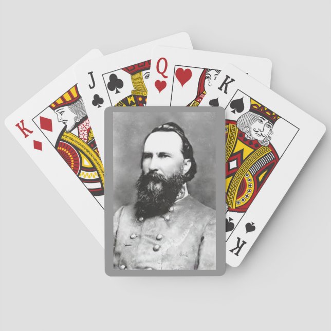 GENERAL JAMES LONGSTREET PLAYING CARDS (Back)