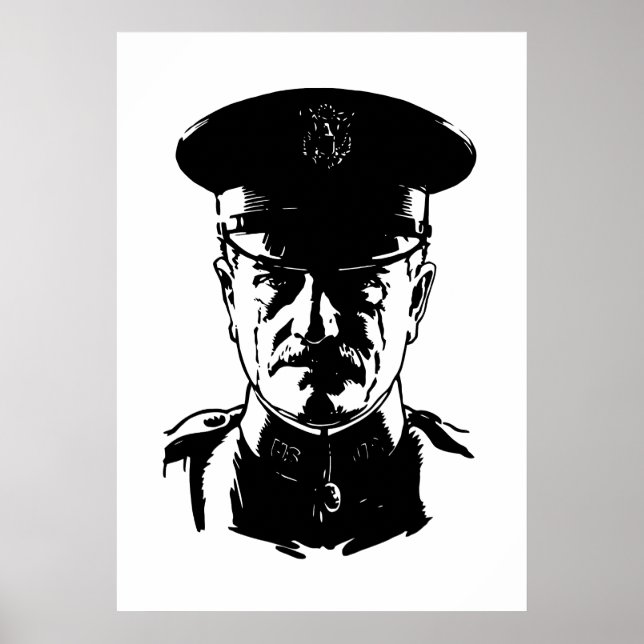 General John Pershing Poster (Front)