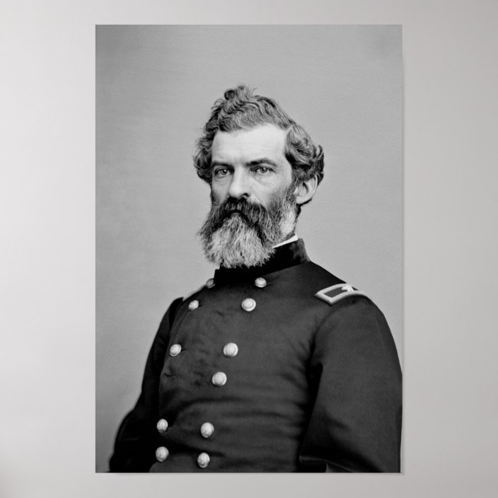 General John W. Sprague Portrait Poster Zazzle.co.uk