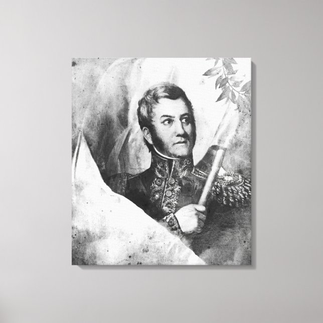 General Jose de San Martin Canvas Print (Front)