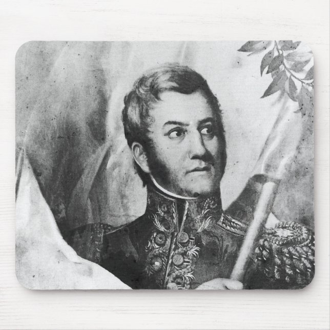 General Jose de San Martin Mouse Mat (Front)