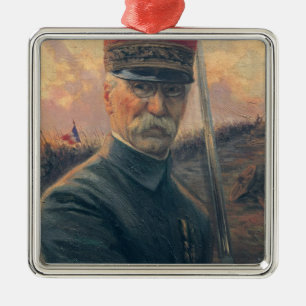 General Joseph Gallieni Metal Tree Decoration