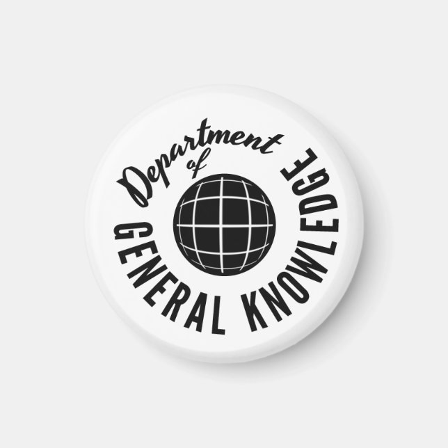 General Knowledge Dept. Magnet (Front)