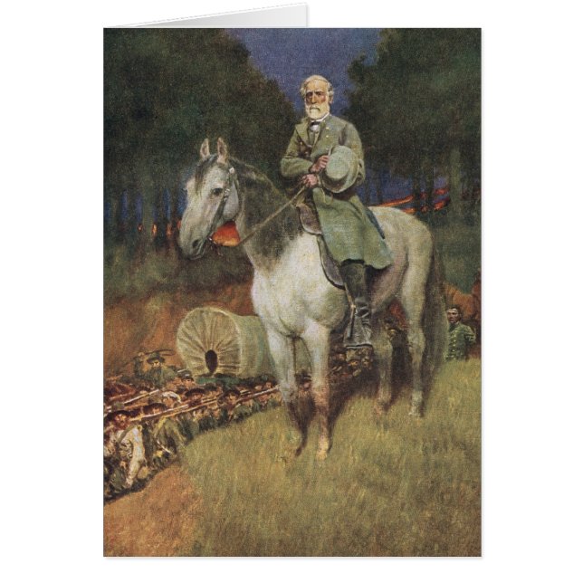 General Lee on his Famous Charger, 'Traveller' (Front)