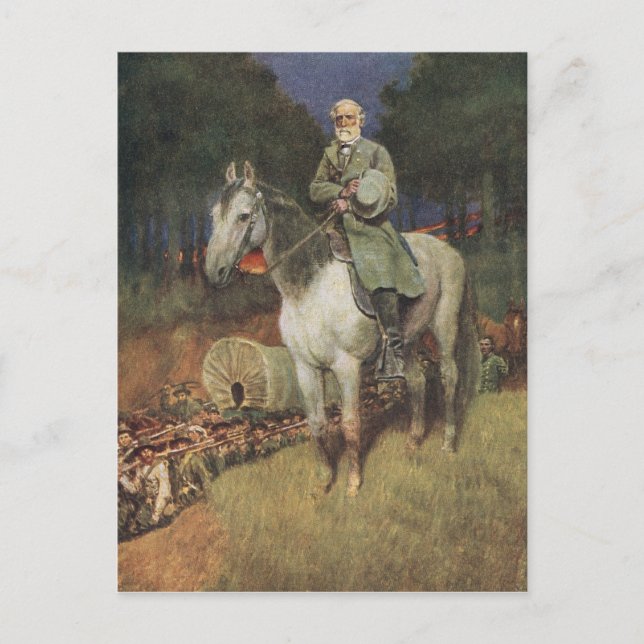 General Lee on his Famous Charger, 'Traveller' Postcard (Front)