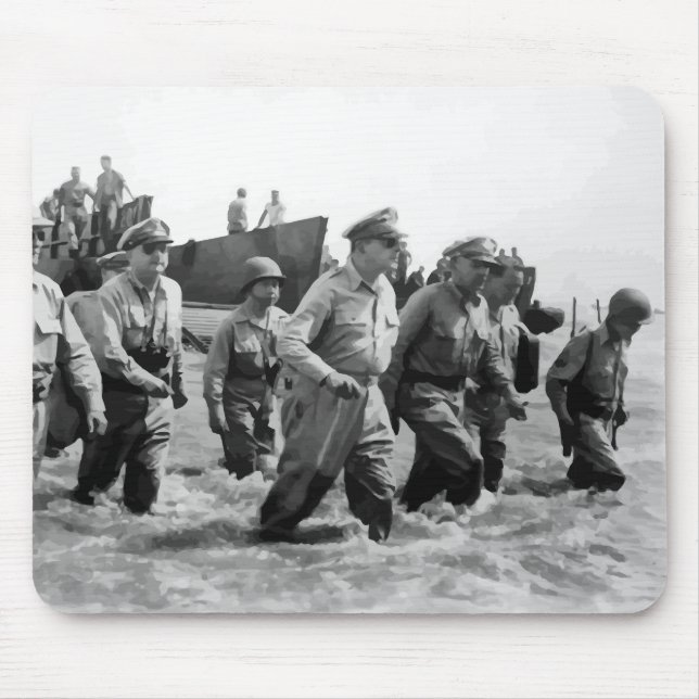 General MacArthur Returns Mouse Mat (Front)