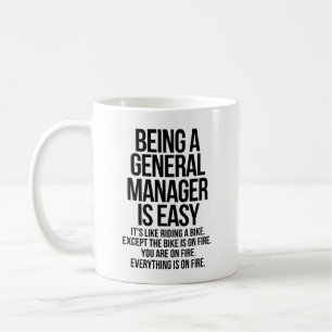 General manager coffee mug