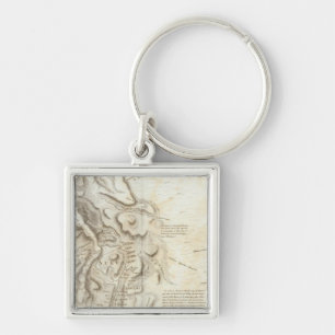 General map of the Kingdom of New Spain Key Ring