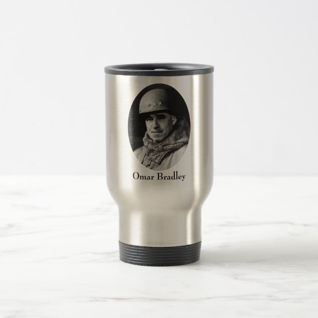 General Omar Bradley Travel Mug (Center)
