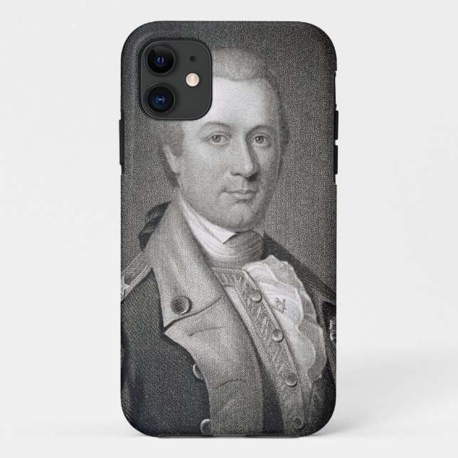 General Otho Holland Williams (1749-94) engraved b Case-Mate iPhone Case (Back)