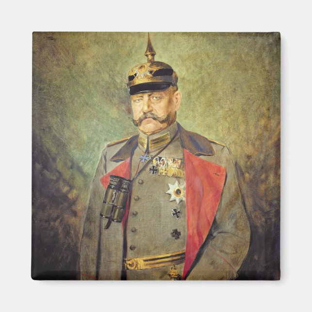 General Paul von Hindenburg, c.1916 Magnet (Front)